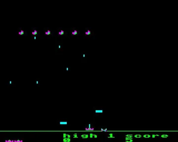 Galaxy Wars (1982)(Bug Byte)[WARS] screen shot game playing